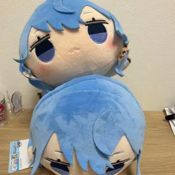 Vtuber 캐릭터 엎드린 봉제 인형 중형 호시마치 스이세이 2체 세트