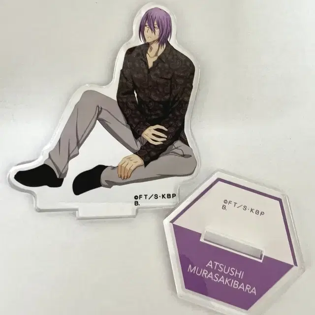 쿠로코의 농구 무라사키바라 아츠시 아크릴 스탠드