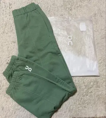 온 스웨트 클럽 팬츠 온 클럽 맨투맨 팬츠 그린