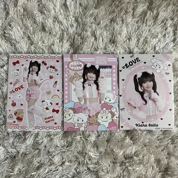 =LOVE 사이토 쥬아라 아티스트 콜라보 mikko 브로마이드 컴프 세트