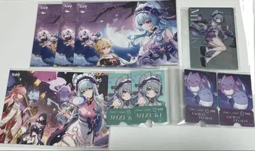 원신 몽견월서기 브로마이드 스시로 메탈릭 카드