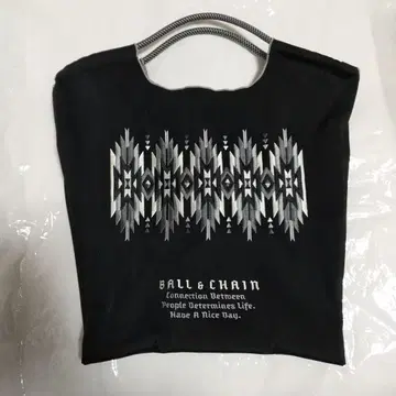 새상품급 볼&체인 정품 토트백(M) 블랙