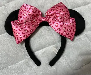 디즈니 레오파드 무늬 머리띠