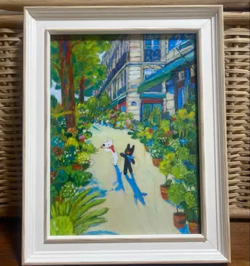 리사와 가스파르 아트 프레임 파리의 프롬나드