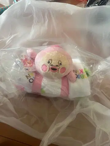 코비토즈칸 봉제 인형 포함 담요