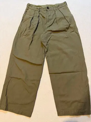 프릭스스토어 x 마코버 와이드 팬츠 슬랙스 카키