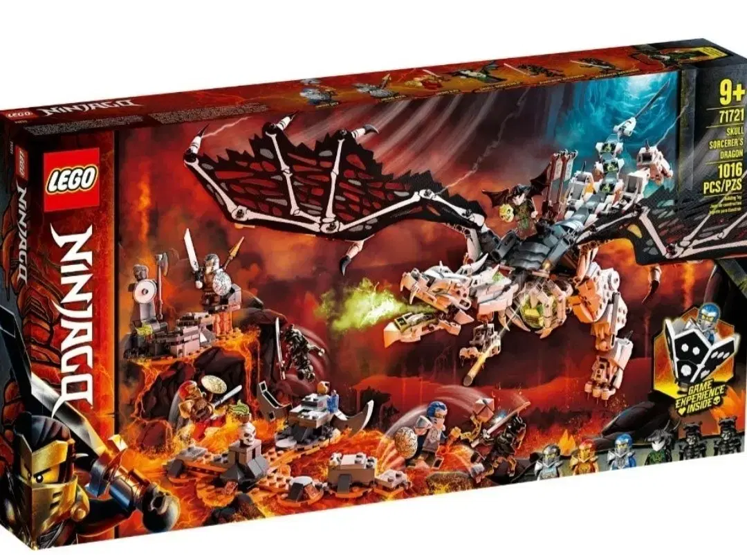 Lego Ninjago 71721 Skull Dragon Used