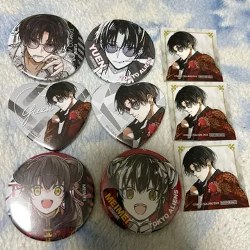 도쿄 에이리언즈 캔뱃지 유엔 메이메이