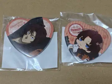 문호 스트레이독스 고양이 컬렉션 하트 캔뱃지 오다사쿠노스케