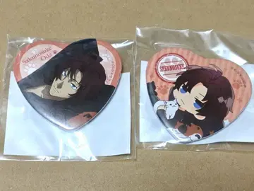 문호 스트레이독스 고양이 컬렉션 하트 캔뱃지 오다사쿠노스케