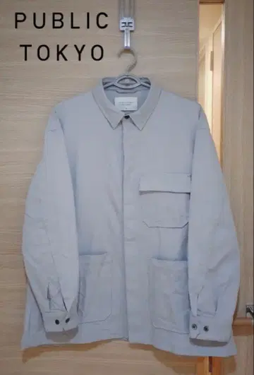 PUBLIC TOKYO 유틸리티 오버 셔츠 자켓 사이즈 1