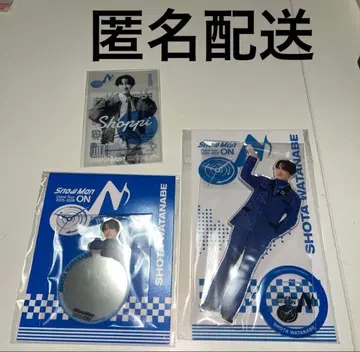 SnowMan 와타나베 쇼타 ON 굿즈 거울 스티커 클리어 스티커 등