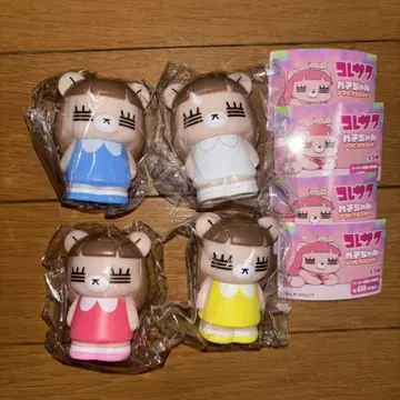 코레사와 소프트 비닐 마스코트 4종 세트