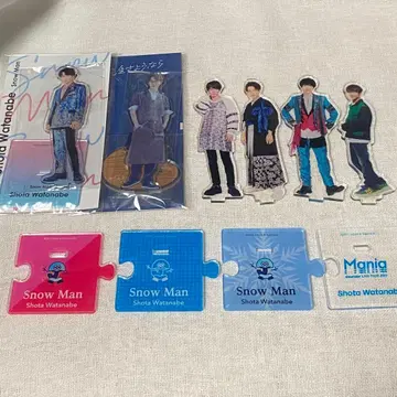 스노우맨 Snow Man 와타나베 쇼타 아크릴 스탠드 묶음 판매