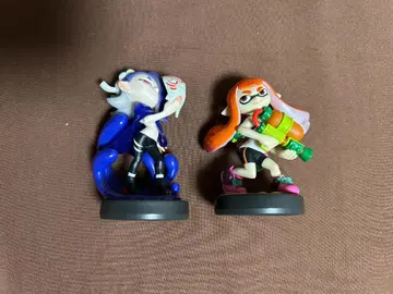 amibo 스프라툰3 피규어 2체 세트 (박스 없음)