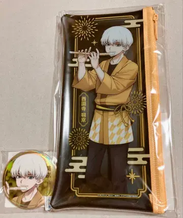 닥터 스톤 니시조노 사쿄 클리어 파우치 캔뱃지 최애 복권