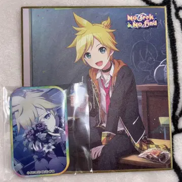 카가미네 렌 색지 & 캔뱃지 세트