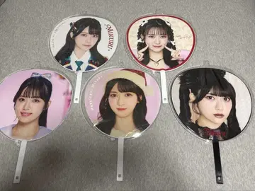 타카네노 나데시코 호시야 미라이 부채 5종 세트