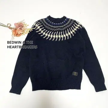 BEDWIN & THE HEARTBREAKERS 노르딕 무늬 니트
