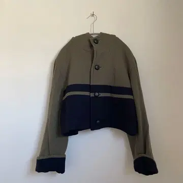 TOKIO KUMAGAI 퀼팅 충전솜 숏코트 안감 부착