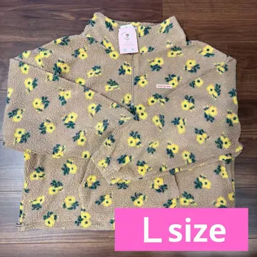 시마무라 ayano 보아 ZIP 꽃무늬 보아 하프 지퍼