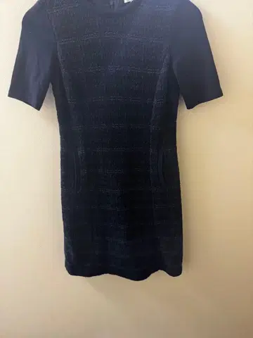 네이비 반팔 미니 원피스 36 매킨토시 철학