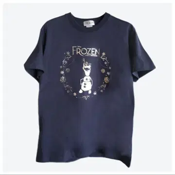 극단 사계 아나와 눈의 여왕 티셔츠 올라프 S