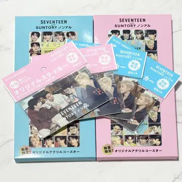 SEVENTEEN 세븐틴 오리지널 스티커 아크릴 코스터