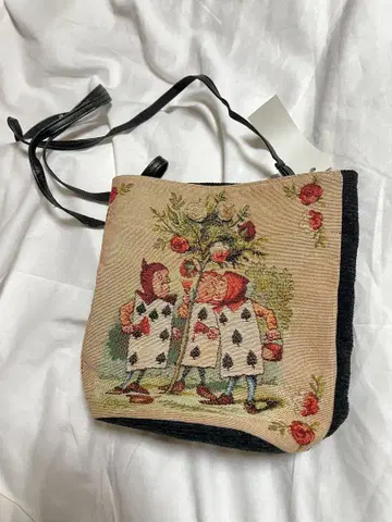 익명 배송만 / 원더랜드의 앨리스 트럼프 병 미니백