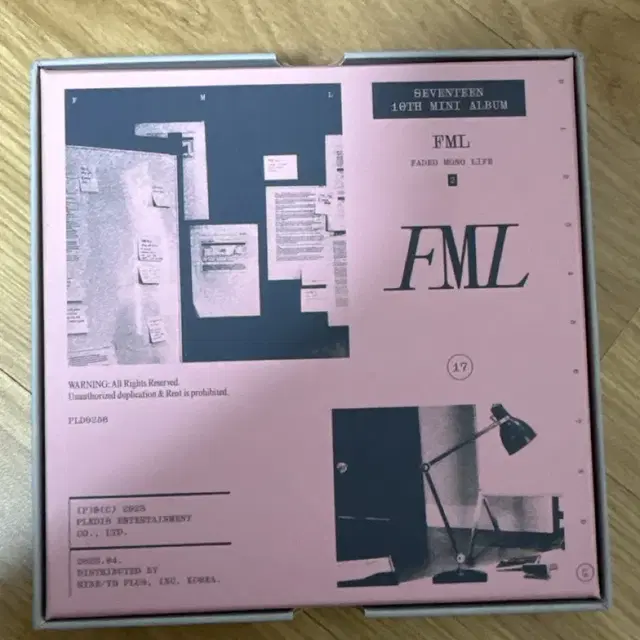세븐틴 FML 개봉앨범