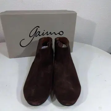 [ 23.5cm ~ 24.0cm ] 가이모 스웨이드 숏부츠 커피색