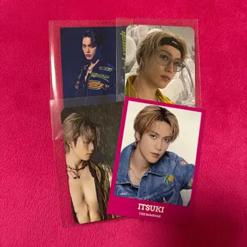 후지와라 이츠키 포토 카드 트레이딩 카드