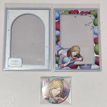 우타프리 AGF 카뮈 경질 카드 케이스 세트 캔뱃지