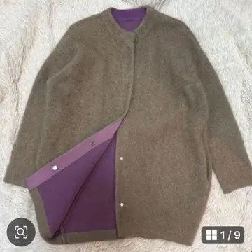 컨디션 최상 시착만 한 상품 엘렌딕 CN 라쿤 믹스 W 가디건