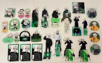 주술회전 이누마키 토게 아크릴 스탠드 캔뱃지 세트 묶음 판매