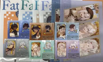 로손 FGO 콜라보 클리어 파일 클리어 시트 컴프 세트