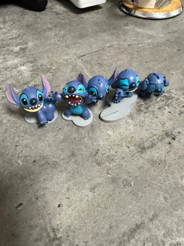 스티치 가챠가챠 아치코치 스티치