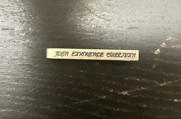 JOHNLAWRENCESULLIVAN LOGO TIE CLIP