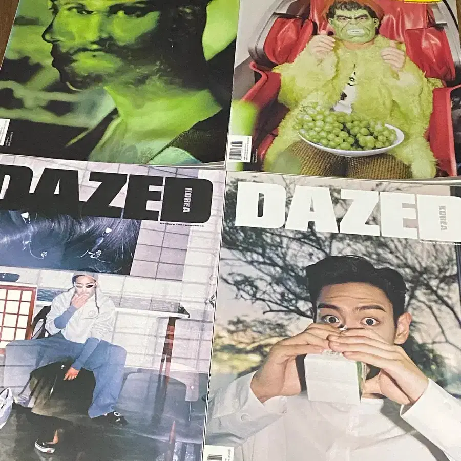 DAZED KOREA BIGBANG 5冊セット BIGBANG GDRAGON ジヨン 表紙 雑誌