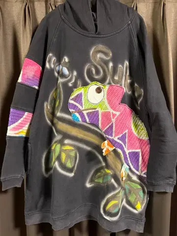 ELRODEO 카멜레온 후드티