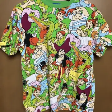 도쿄 디즈니 리조트 피터팬 T셔츠 M