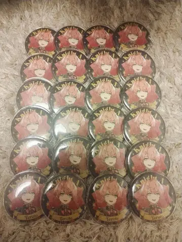 테루토군 EDEN 등신 캔뱃지 24개