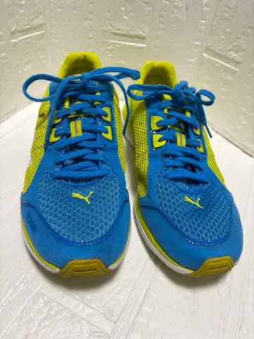 PUMA 스니커즈 US 8 파랑/노랑
