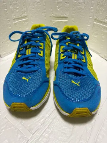 PUMA 스니커즈 US 8 파랑/노랑