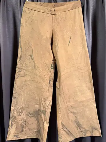 ELRODEO 염색 무늬 팬츠