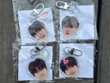 Treasure 준규 얼굴 아크릴 키링 희로애락 컴프