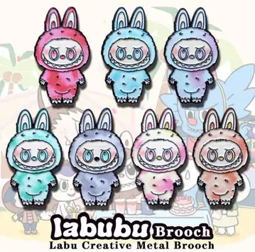labubu badge 라브브 핀 배지 7개 세트!