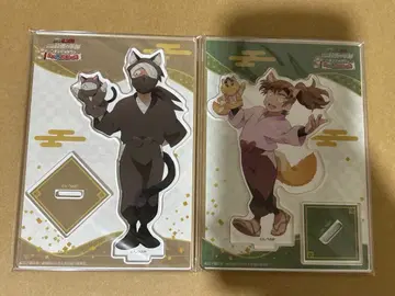 닌타마 란타로 난자타운 아크릴 스탠드 잣토 곤나몬 & 젠포지 잇사쿠