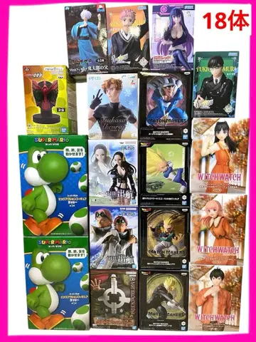 프라이스 피규어 애니메이션 캐릭터 피규어 묶음 판매 18개