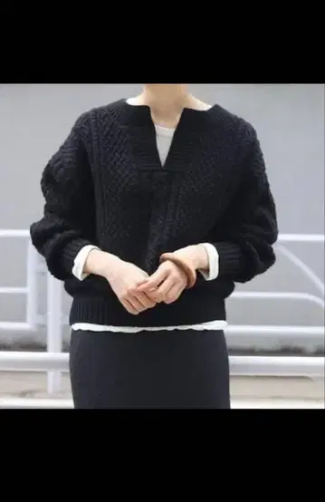 새상품급 plage 아란 숏 풀오버 플라주